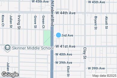 Map image of the property - 2938 W 42nd Ave
