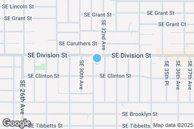 Map image of the property - 2534 SE 31st Ave