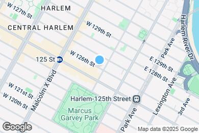 Map image of the property - 1 W 126th St