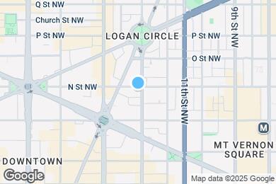 Map image of the property - 1300 N St NW