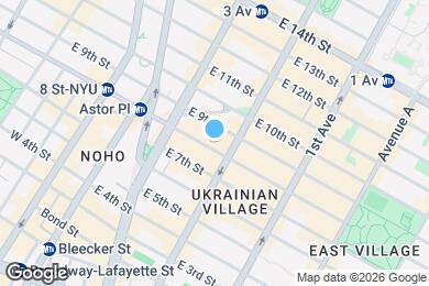 Map image of the property - 31 Saint Marks Pl