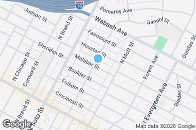 Map image of the property - 2505 Malabar St