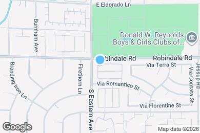 Map image of the property - 2873 Aliso Dr