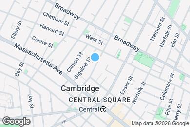 Map image of the property - 31A Inman St