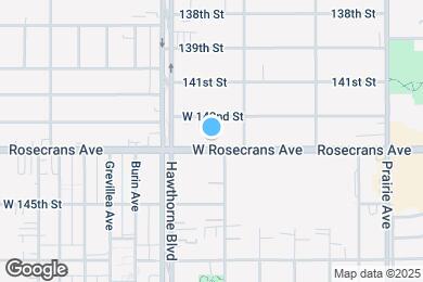 Map image of the property - 4335 W Rosecrans Ave