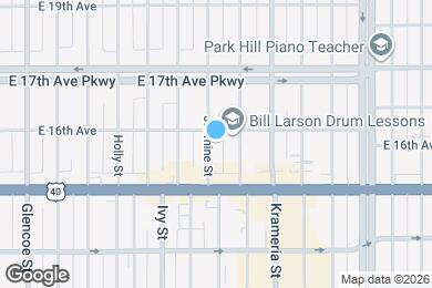 Map image of the property - 1570 Jasmine St