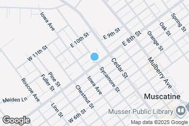 Map image of the property - 119 E 8th St