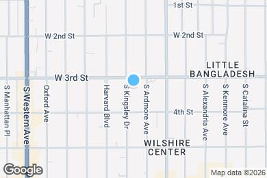 Map image of the property - 318 S Kingsley Dr