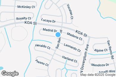Map image of the property - 602 Madrid Dr