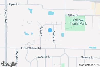 Map image of the property - 1362 Cove Dr