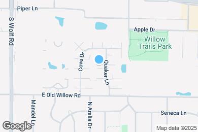 Map image of the property - 1571 Cove Dr
