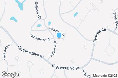 Map image of the property - 7 Chinaberry Cir