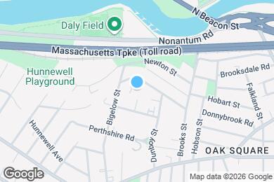 Map image of the property - 153 Bigelow St