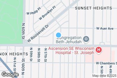 Map image of the property - 3127 N 55th St