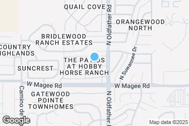 Map image of the property - 4259 W Stagestop Ct