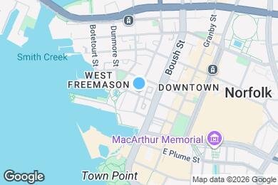 Map image of the property - 230 W Tazewell St