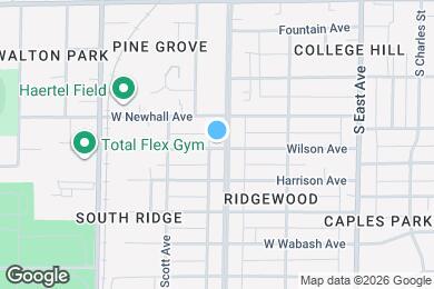 Map image of the property - 320 S Grand Ave