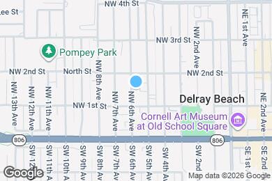 Map image of the property - 123 NW 6th Ave