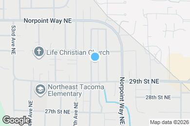 Map image of the property - 2929 58th Ave NE