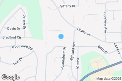 Map image of the property - 611 Ashwood Ln
