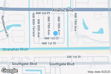 Map image of the property - 132 NW 78th Ter