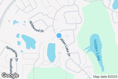 Map image of the property - 150 Hidden Lake Dr