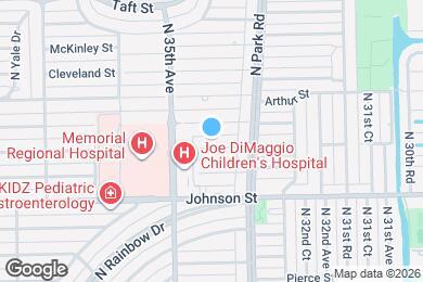 Map image of the property - 3345 Hayes St