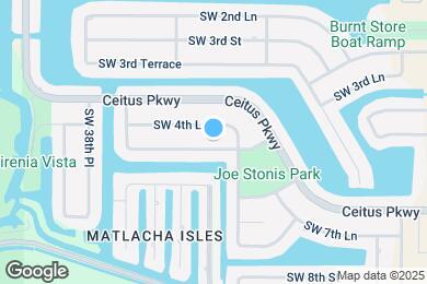 Map image of the property - 3539 SW 5th St