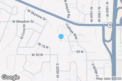 Map image of the property - 101 N 1850 W