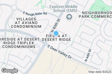 Map image of the property - 21841 N 40th Pl