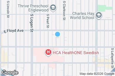 Map image of the property - 3324 S Washington St