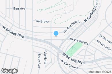 Map image of the property - 2938 1/2 W Via Acosta