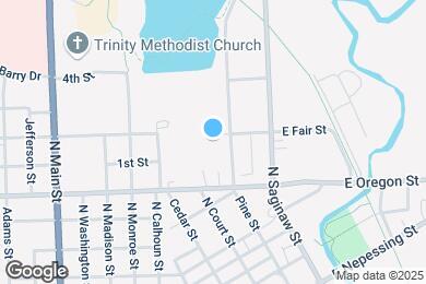 Map image of the property - 1091 Pine St