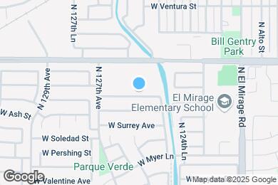 Map image of the property - 12534 W Willow Ave