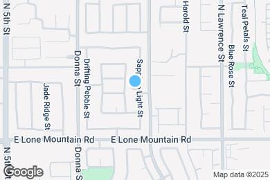Map image of the property - 4921 Sapphire Light St