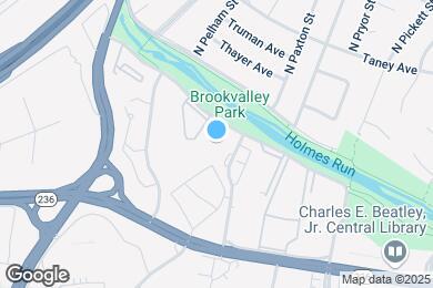Map image of the property - 5340 Holmes Run Pky