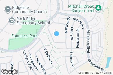 Map image of the property - 5242 E Sandpiper Ave