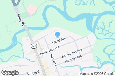 Map image of the property - 1536 Inland Ave