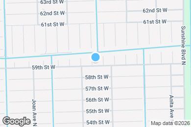 Map image of the property - 5900 Hanna Ave N
