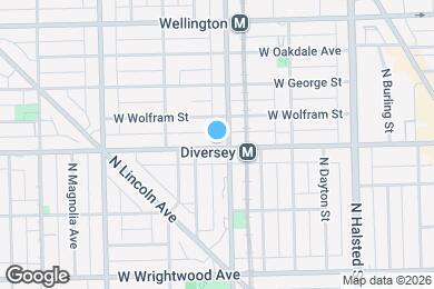 Map image of the property - 1000 W Diversey Pky