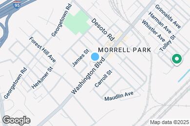 Map image of the property - 2808 Washington Blvd