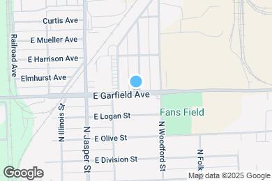 Map image of the property - 2005 N Charles St