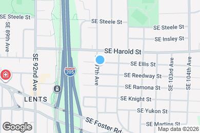 Map image of the property - 5604 SE 97th Ave