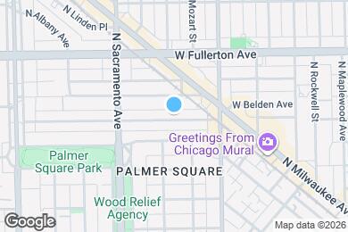 Map image of the property - 2856 W Lyndale St