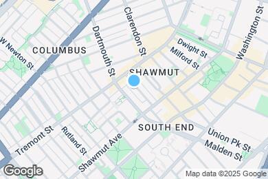 Map image of the property - 34 Upton St