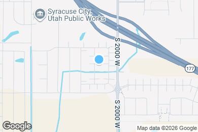 Map image of the property - 2087 W 3290 S