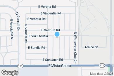 Map image of the property - 3085 E Via Escuela