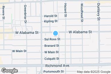 Map image of the property - Sulross Garden