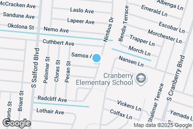 Map image of the property - 3600 Walmsley Ave