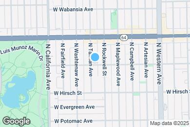 Map image of the property - 1501 N Talman Ave